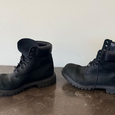Black Timberland Boots