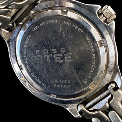 Fossil Steel 100 Meters Watch