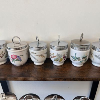 Misc Lot Of Egg Coddlers