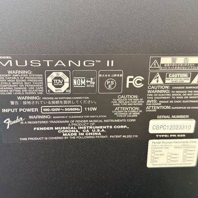 Fender Mustang II Amp