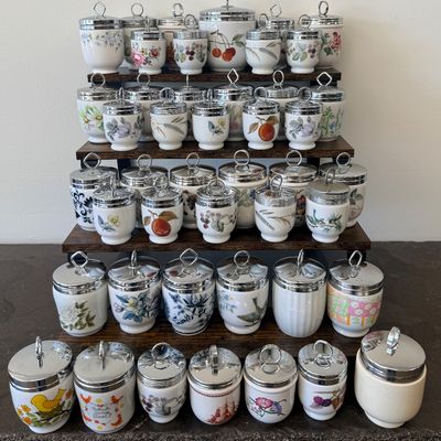 Misc Lot Of Egg Coddlers