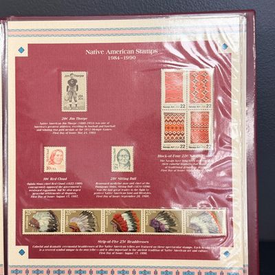 Official U.S. Tributes to Native Americans Coin & Stamp Collection Album