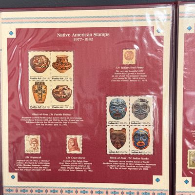 Official U.S. Tributes to Native Americans Coin & Stamp Collection Album