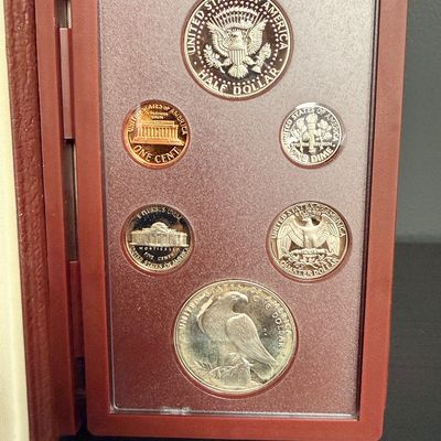 1984 United States Mint Olympic Prestige Proof Coin Set with Box
