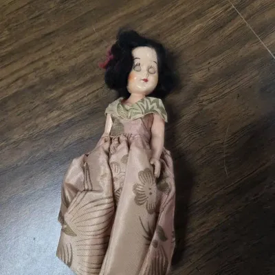 Vintage Dolly Madison 6-inch doll from the 1950s.