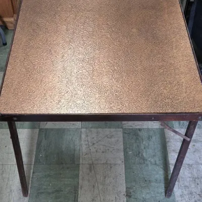 Copper Top Folding Table