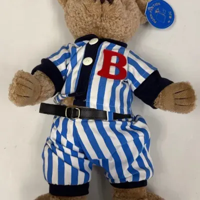 Purr Fection MJC Vintage Plush Baseball Bear 15"