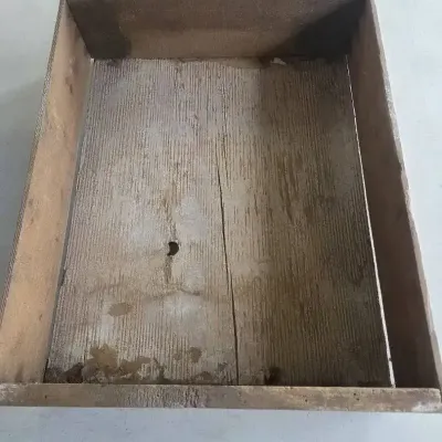 Vintage Wooden Advertising Crate from Santa Clara, California