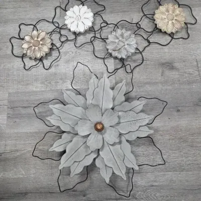 Metal Art Flowers