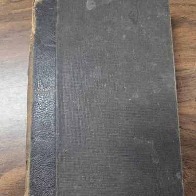 antique German Lutheran devotional book titled Tägliches Handbuch in guten und bösen Tagen