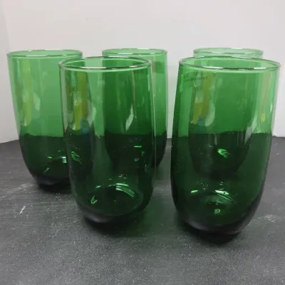 Vintage Green Glasses