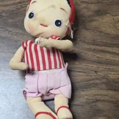 Vintage Japanese Stocking Doll