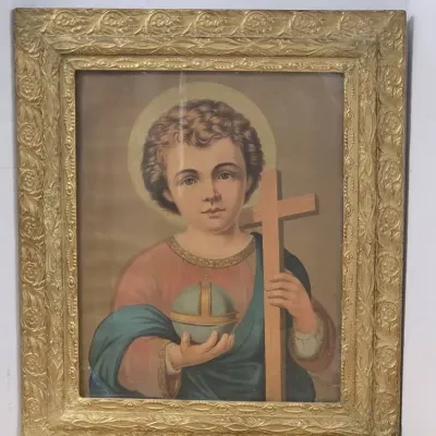 Art Print Salvador del Mundo (Savior of the World)