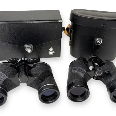 Fuji & Tasco (Model No. 116) Binoculars With Cases 
