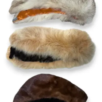 3 Mink & Fur Stoles 