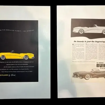 Vintage Buick Print Advertisements 