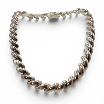 16” Sterling Silver San Marco Chain (83.19g)