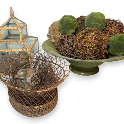 Bird Cage, Decorative Bowl Centerpiece & More