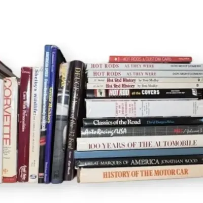 Automobile Book Collection - Corvette, Hot Rods & More 