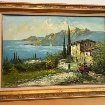 Mediterranean Landscape Painting