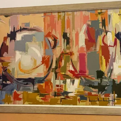 Maria Lafer  - Natural  – Azouenaga Oil Painting on Canvas