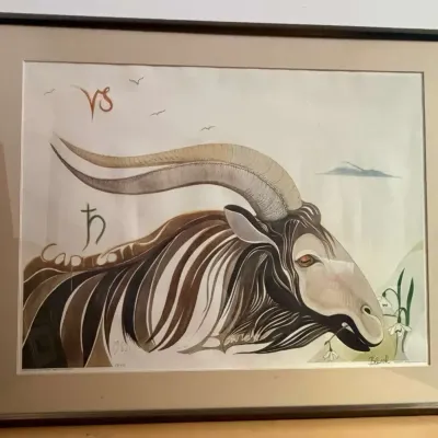 Pauline Bewick "Capricorn" Lithograph