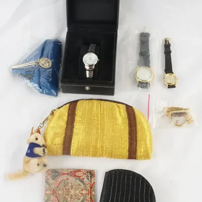 Wristwatches, Coin Purses & Small Accessories Assortment