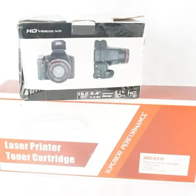 HD Digital Videocam Camcorder & SMD-E310 Laser Printer Toner Cartridge