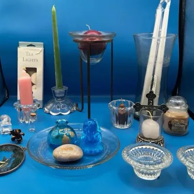 BY213 Candles & Glass