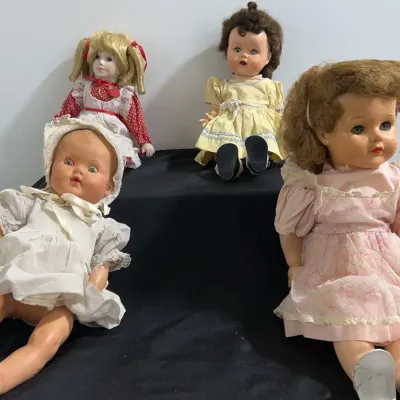 BY228 Antique Play Dolls