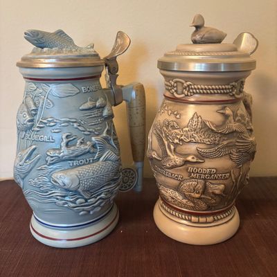 LOT 82: Vintage 1999 Limited Edition-Made in Germany Stein & Avon Steins