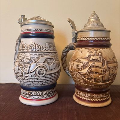LOT 82: Vintage 1999 Limited Edition-Made in Germany Stein & Avon Steins