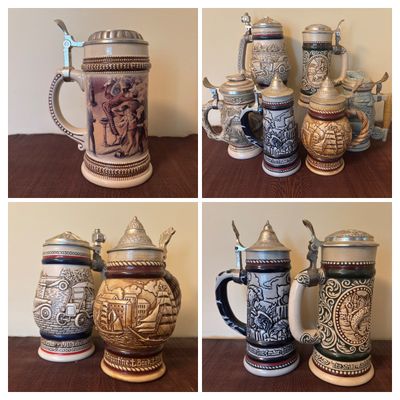 LOT 82: Vintage 1999 Limited Edition-Made in Germany Stein & Avon Steins