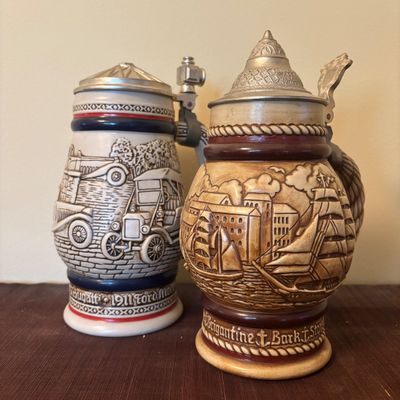 LOT 82: Vintage 1999 Limited Edition-Made in Germany Stein & Avon Steins