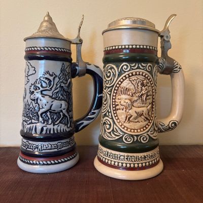 LOT 82: Vintage 1999 Limited Edition-Made in Germany Stein & Avon Steins