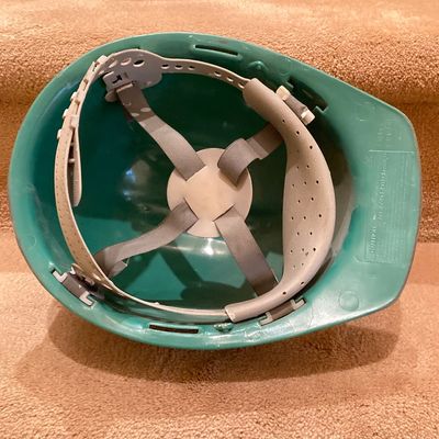 LOT 67: Philadelphia Sports Memorabilia - Vintage Eagles Construction Helmet, Metal Trash Can, Pair of Drinking Glasses, Flyers Plush and...