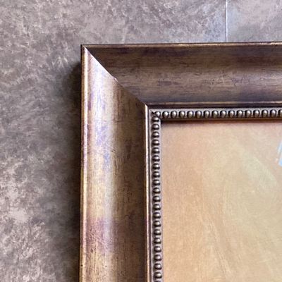 LOT 80: Framed "Sancturary" by Don Li-Leger - Iris Floral Abstract
