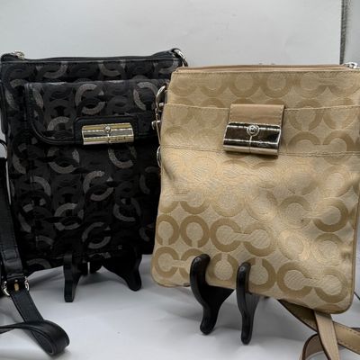 LOT 51: Collection of 2 Coach Designer Crossbody Bags