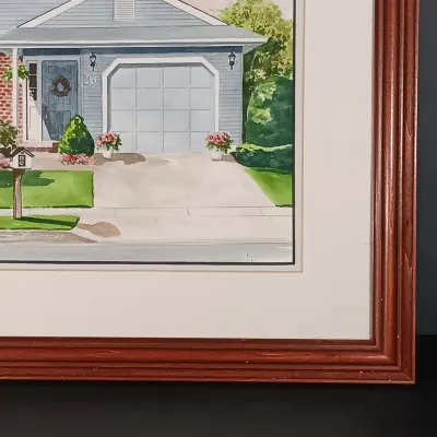 LOT 71L: Margaret Wright Ingersoll Signed Watercolor