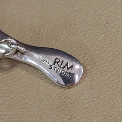 RLM Studio Sterling Silver Necklace with Toggle Clasp- Approx Weight 35 Grams, 18" Long, (#6)