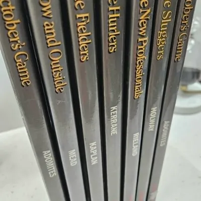 Baseball book lot