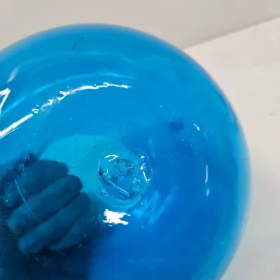Glass bowl and hour glass