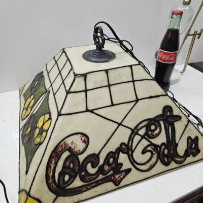 Coke hanging lamp