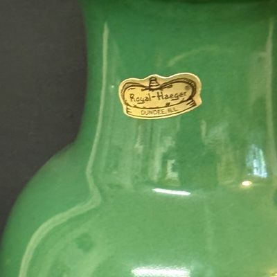 LOT 47L Collection of Colorful Vases Featuring a Green Royal Haeger Baluster Vase and More
