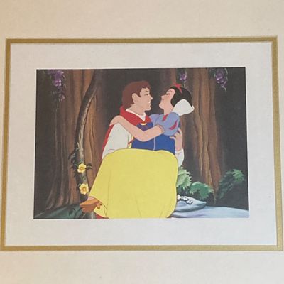 LOT 60: Disneyana - Snow White and Cinderella Collection of Framed Art and Books