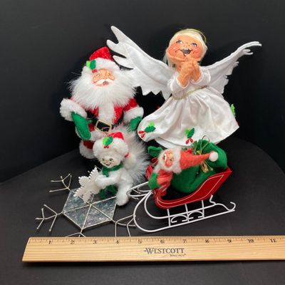 LOT 68: Collection of Christmas / Holiday Themed Annalee Dolls