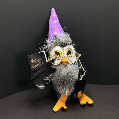 LOT 67: Annalee Dolls - The Wizard Owl Magic Spell, Patriotic Mouse, July Fourth and Wannabe a Sand Dollar