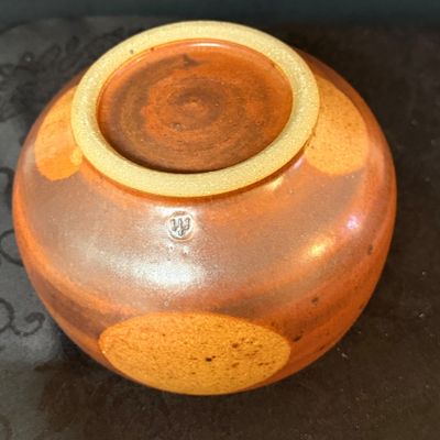 LOT 53: Collection of Studio Art Pottery - Vase, Bowl and Votive Candle Holders