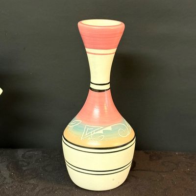 LOT 48: Collection of Southwestern Inspired Vases Bowls and More