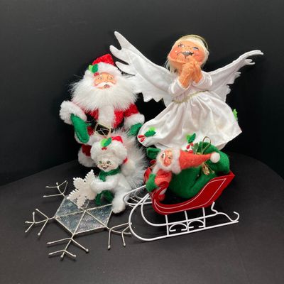 LOT 68: Collection of Christmas / Holiday Themed Annalee Dolls